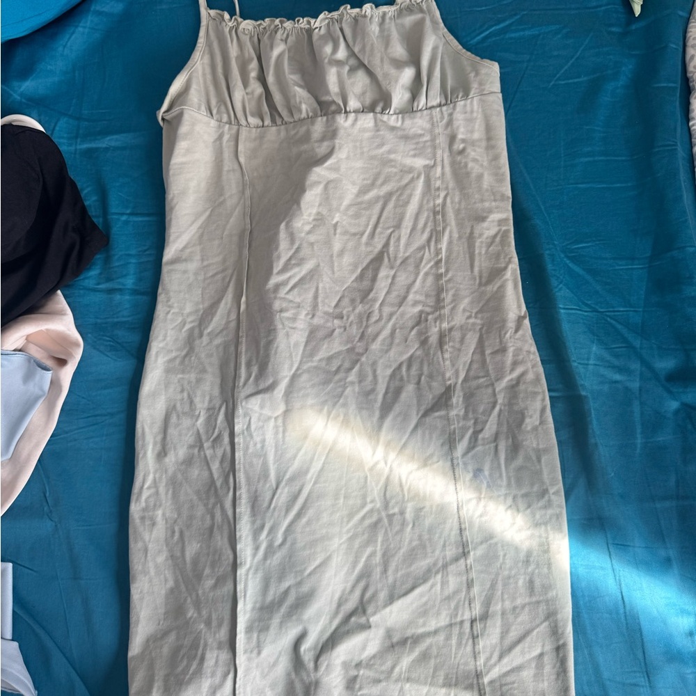 Princess Polly Light Gray Dress